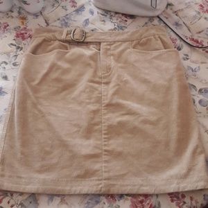 I.N.C. corduroy camel skirt